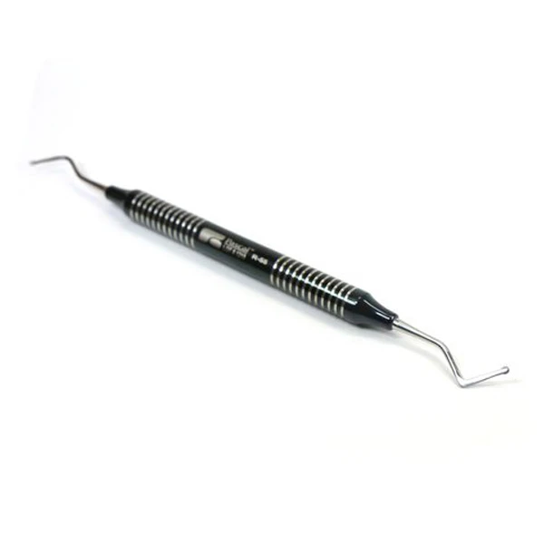 S/B R-55 Ultra Thin Circlet dental packer serrated rounded head