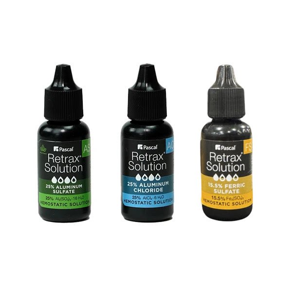Retrax dental hemostatic solutions